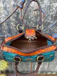 Handmade Leather Jeans Purse
