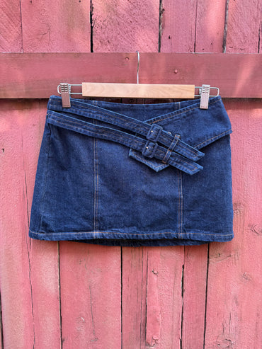 The Dark Horse Denim Mini