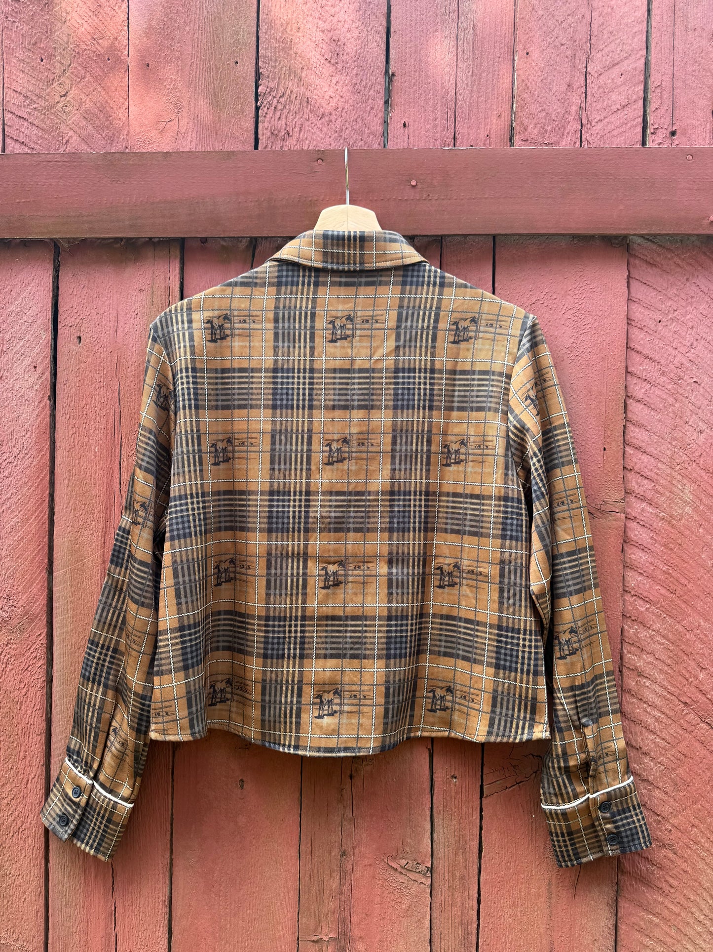 The Prairie Plaid Top